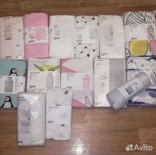 Простыни Икея новые, комплекты