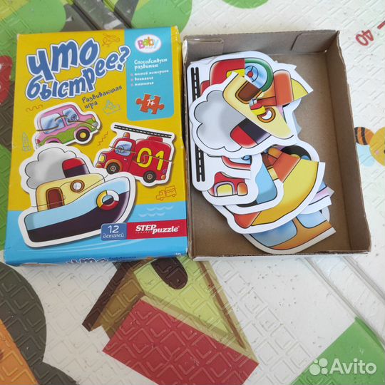 Детские настольные игры пакетом