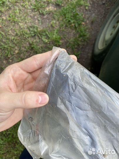 Ветровик (мухобойка) капота renault logan 1