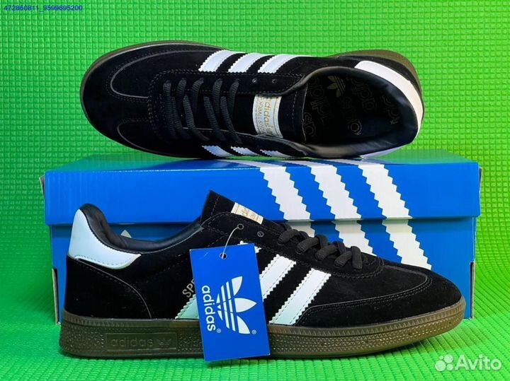 Премиальные кроссовки Adidas Spezial Black