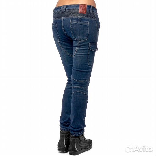 Мотоджинсы Moteq женские Nargiz Women кевлар blue