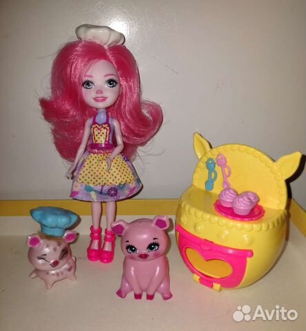 Кукла Enchantimals Petya Pig