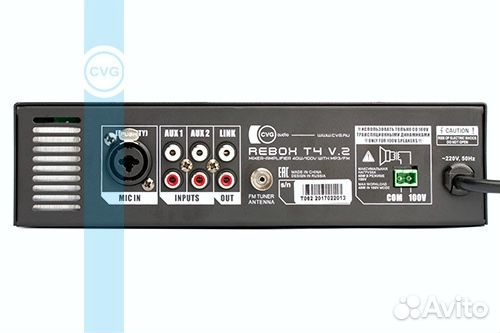 Усилитель CVGaudio ReBox-T4