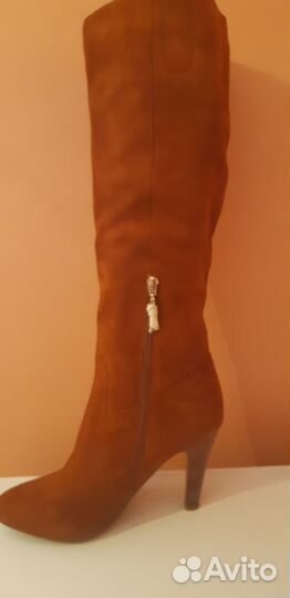 Сапоги нат.замша.Босоножки