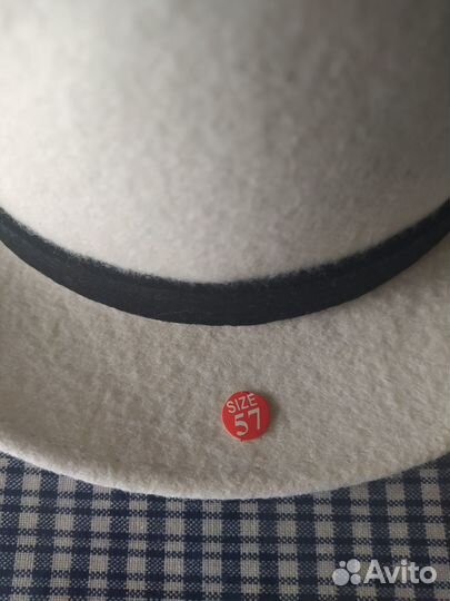 Шляпа женская Борсалино 100 шерсть