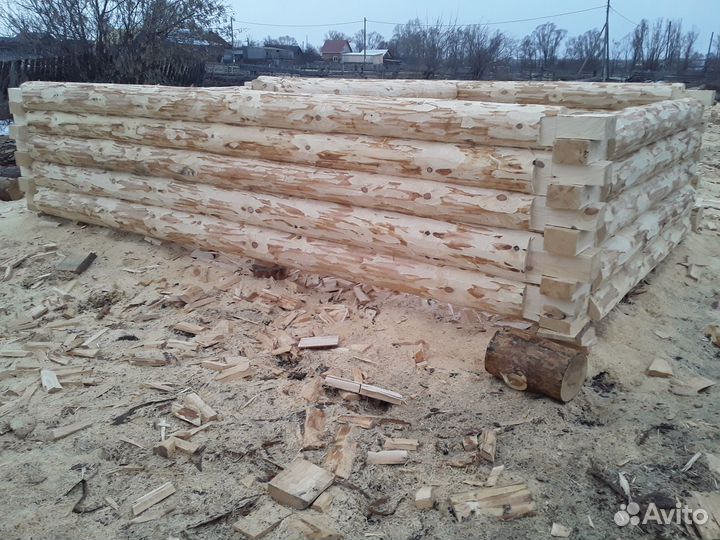 Сруб бани 5х3 в комплекте от производителя