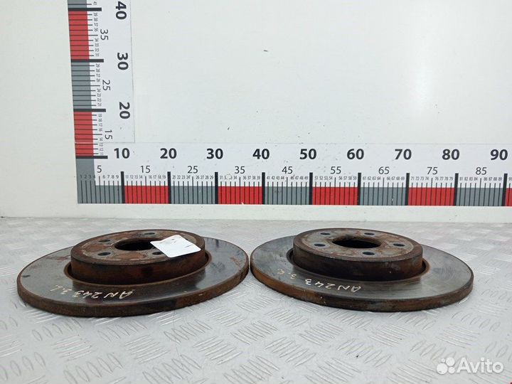 Диск тормозной задний для Ford Mondeo 3 1676983