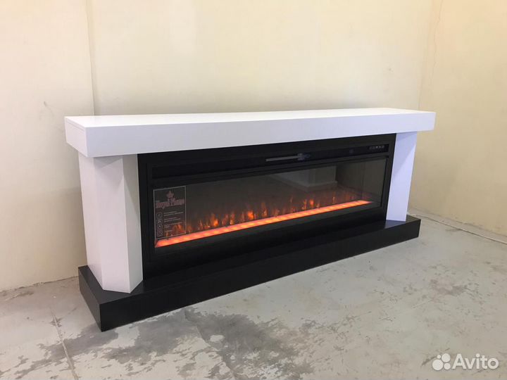 Электрический камин от 88см до 220см очаг линейный