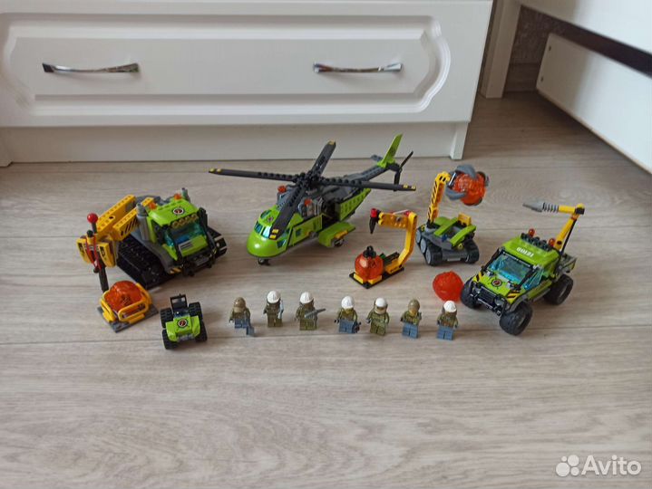 Lego City Набор Исследователей вулканов 60121-123