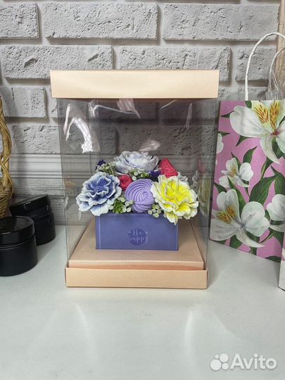 Букет из мыла на 8 марта