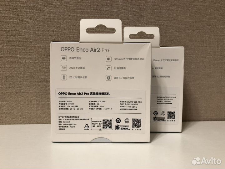 Наушники Oppo Enco Air 2 Pro (новые, оригинальные)