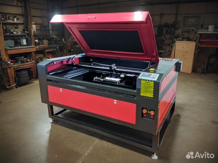 Станок лазерной резки 1300х900 мм с охлаждением *