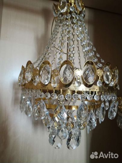 Хрустальная люстра СССР