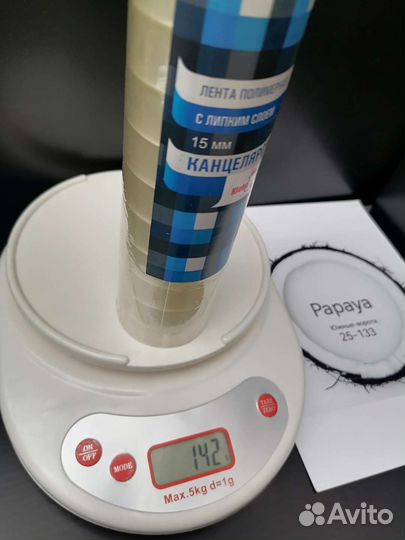 Канцелярский скотч 15мм, 19мм