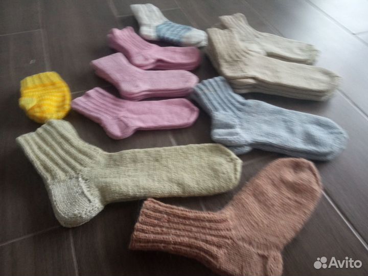 Шерстяные носки,следите, варежки