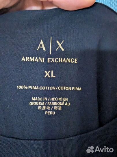 Футболка armani exchange