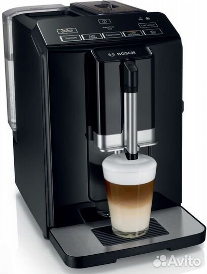 Кофемашина bosch TIS30129RW черный