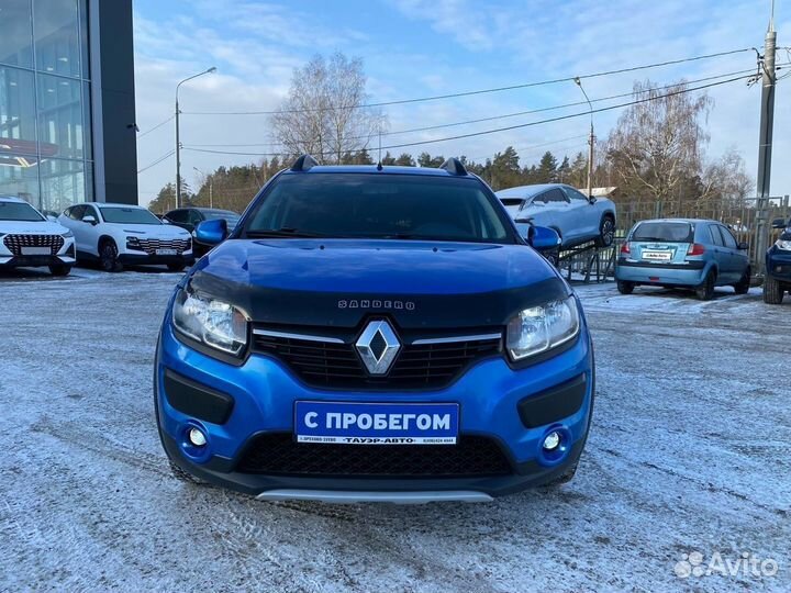 Renault Sandero Stepway 1.6 МТ, 2017, 130 040 км