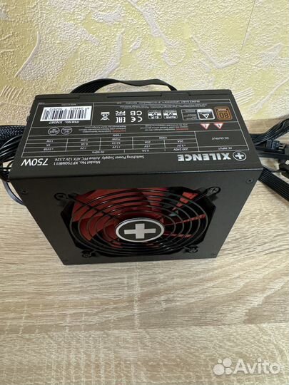 Xilence Performance A+ на 750w(80 plus Bronze)