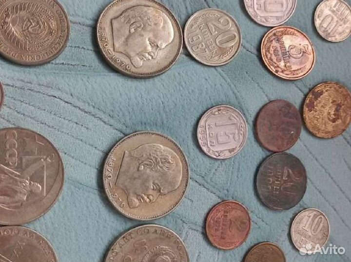 Советские монеты юбилейные и др