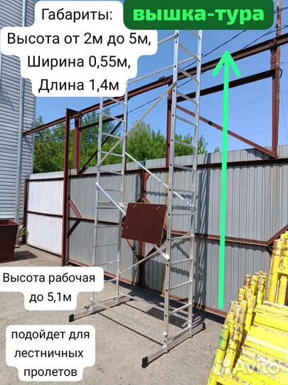 Вышка - тура и лестница аренда (доставка)