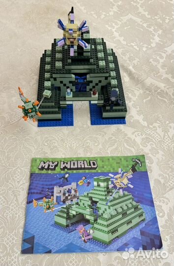Lego minecraft my world с инструкциями