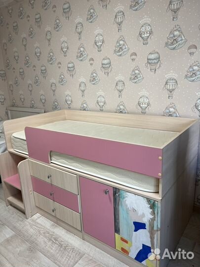 Детская кровать чердак от 3 лет