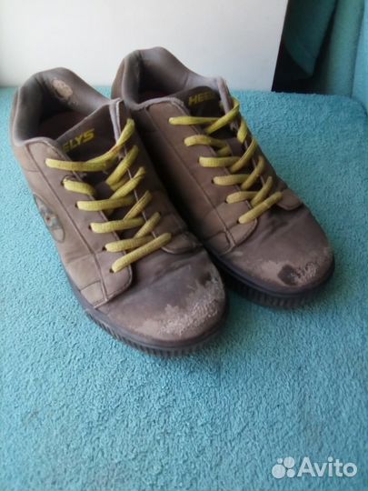 Хилис роликовые кроссовки Heelys, б/у 34 размер