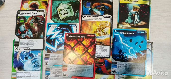 133 карточки lego 77 Lego Ninjago