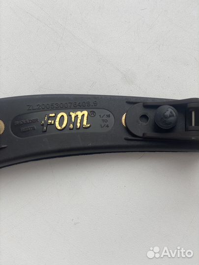 Мостик для скрипки FOM 1/16 to 1/4