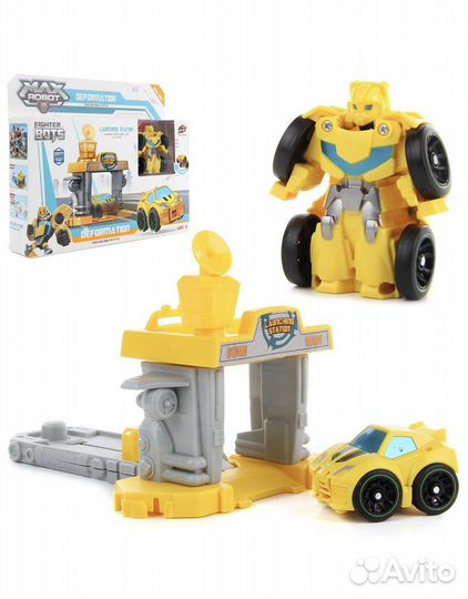 Робот-трансформер Veld Co с заправкой новый
