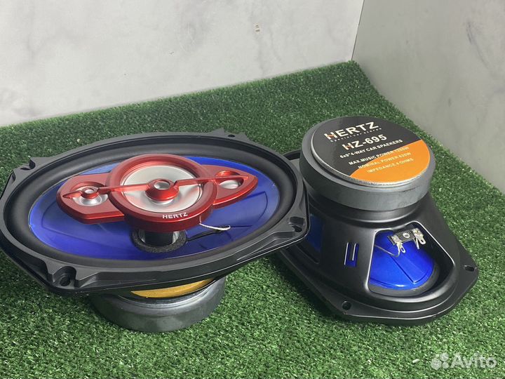 Динамики овалы 6х9 hertz 1200w арт922