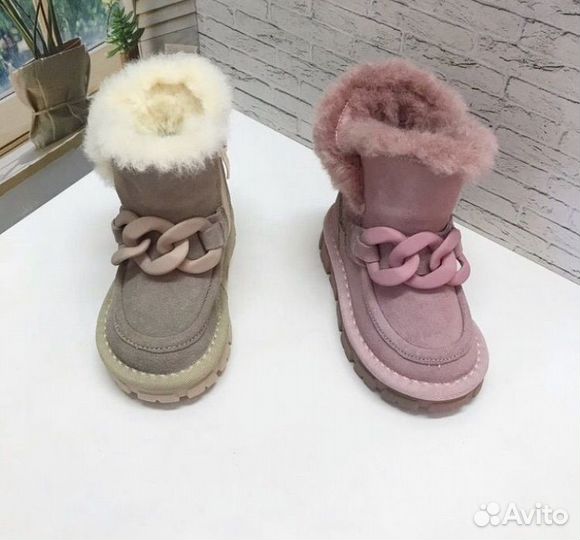 Ugg угги детские для девочек натуральные