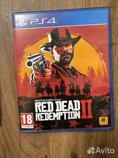 Игры для приставок ps4 ps5 Red dead redemption 2