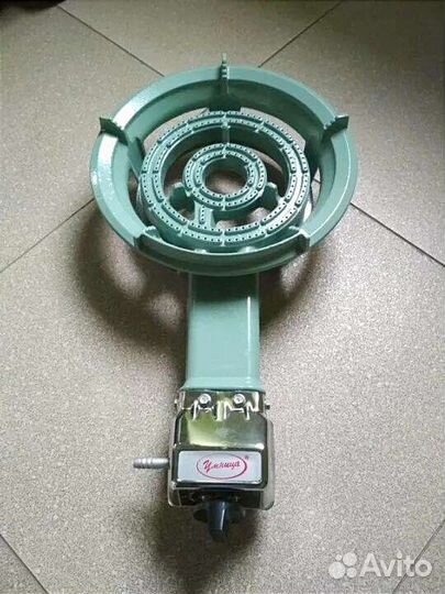 Мощная газовая горелка для автоклава и казана