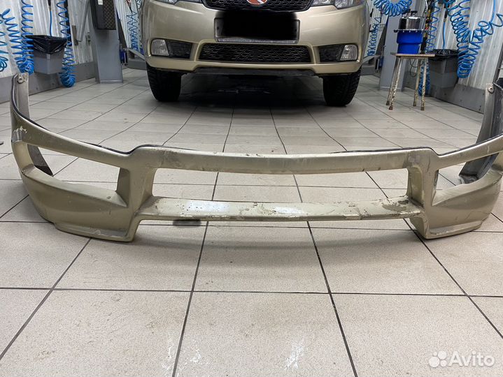 Губа на бампер kia cerato CD