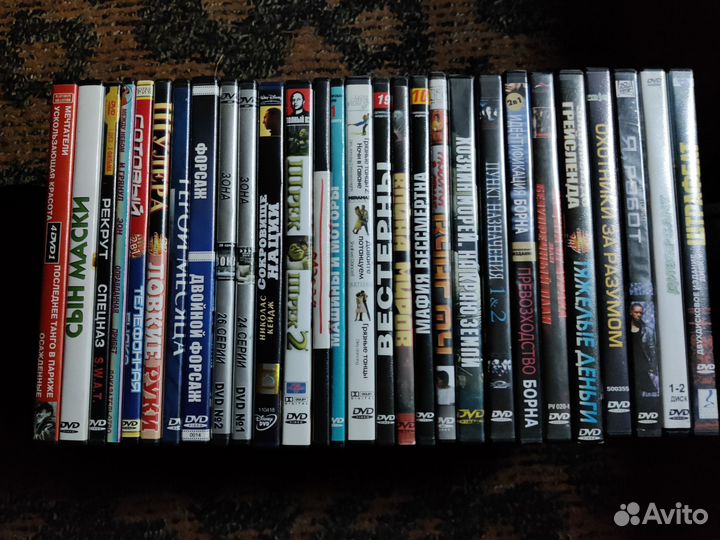 Коллекция фильмов на DVD