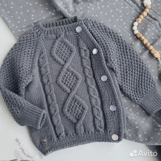 Вязаный джемпер на заказ