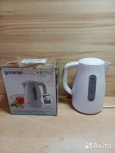 Чайник Gorenje K 17WII белый