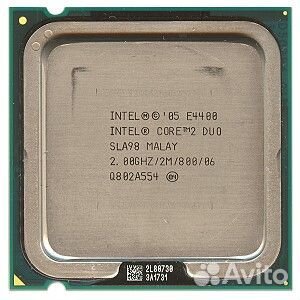 Процессор Intel Core 2 Duo E4400 2/2М/800 (Socket