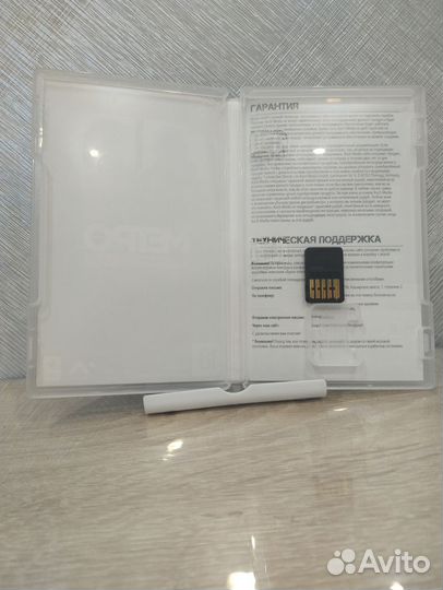 Игры Metro redux 2033 Nintendo switch картридж