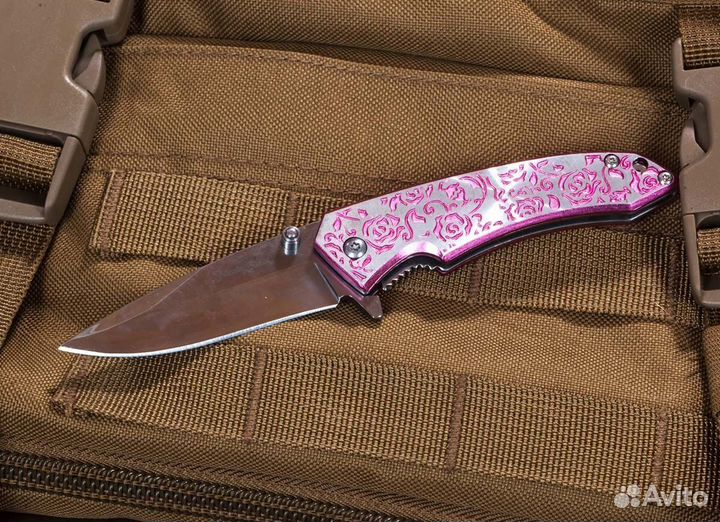 Складной нож point attack femme fatale