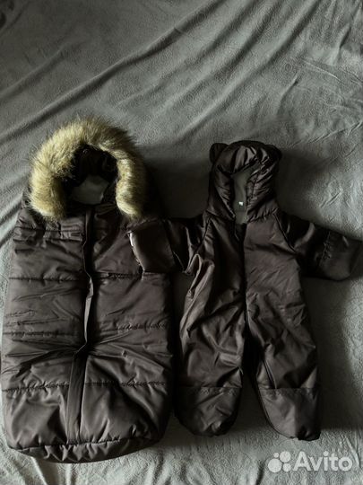 Комплект на выписку зимний