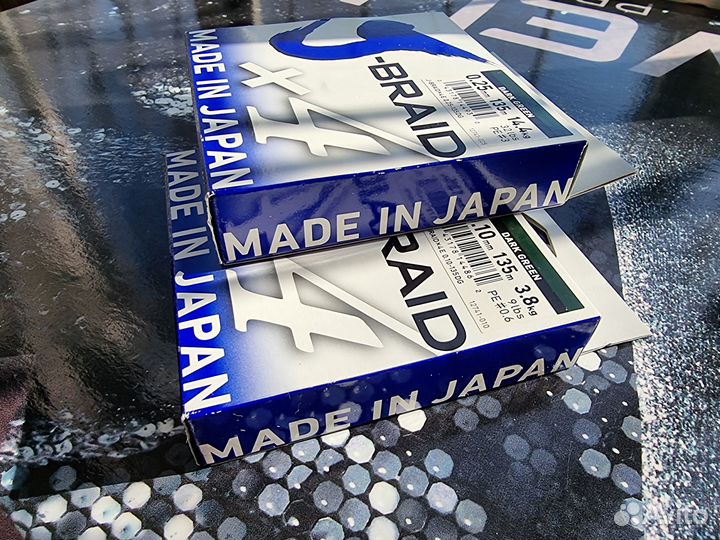 Шнур Daiwa J-Braid X4 135м