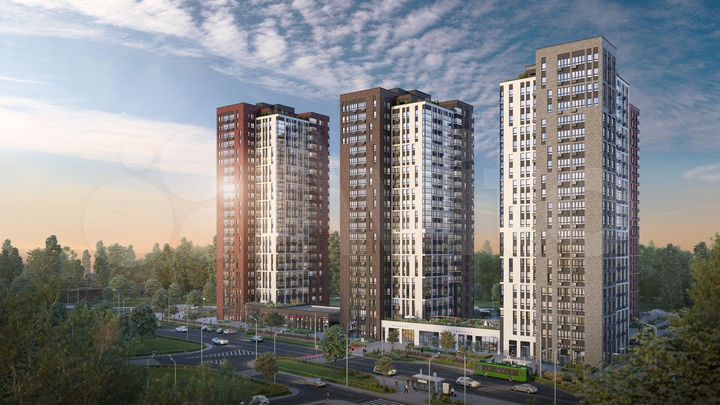 1-к. квартира, 38,5 м², 12/30 эт.
