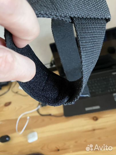 Лямки для становой тяги (с мягкой проставкой)