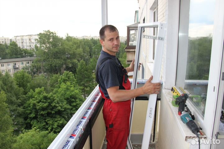 Остекление балконов лоджий домов Отделка Утепление