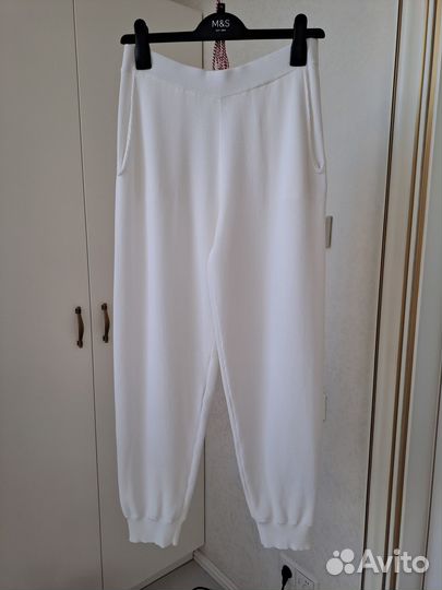 Костюм женский белый оверсайз размер 46-48