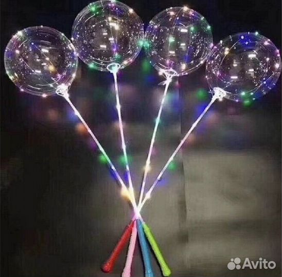 Воздушные шарики бобо, баблс,bubble