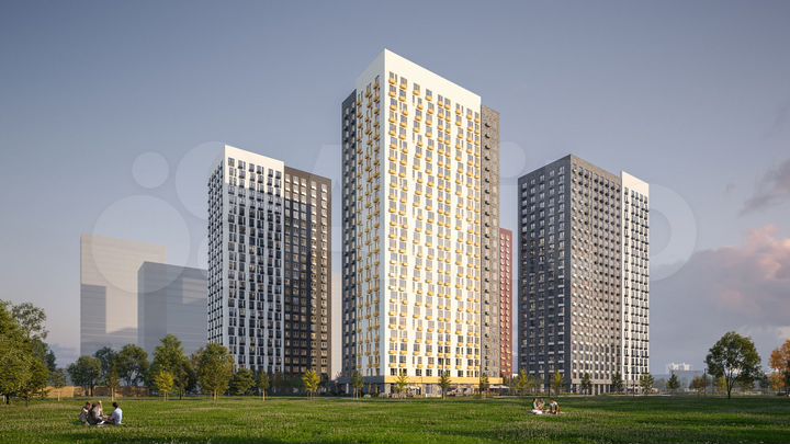 1-к. квартира, 32,6 м², 21/25 эт.